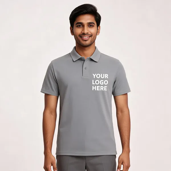 Grey_Polyester_Regular_Fit_Polo_T-Shirt_For_Unisex