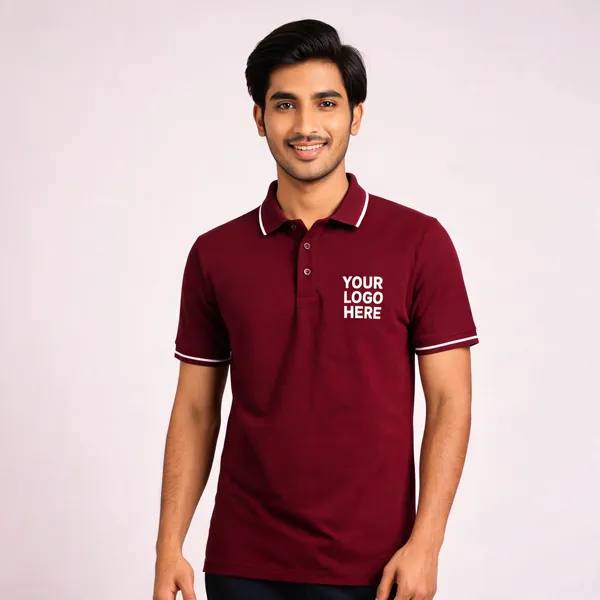 Maroon_Polyester_Regular_Fit_Polo_T-Shirt_For_Unisex