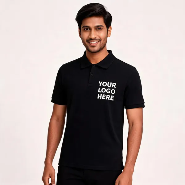 Black_Polyester_Regular_Fit_Polo_T-Shirt_For_Unisex