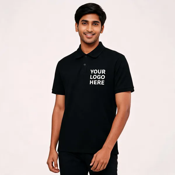 Black_Polyester_Regular_Fit_Polo_T-Shirt_For_Unisex