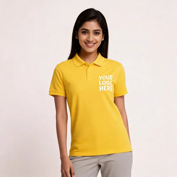 Yellow_Polyester_Regular_Fit_Polo_T-Shirt_For_Unisex