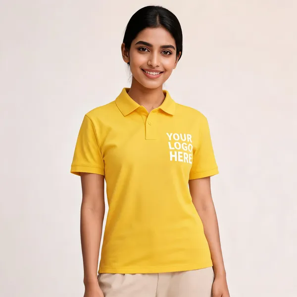 Yellow_Polyester_Regular_Fit_Polo_T-Shirt_For_Unisex