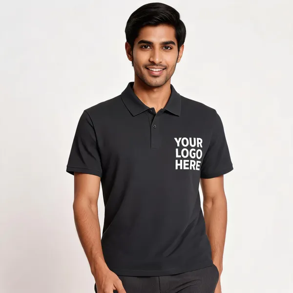 Black_Polyester_Regular_Fit_Polo_T-Shirt_For_Unisex