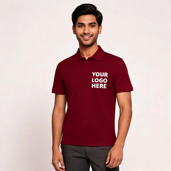 Maroon_Polyester_Regular_Fit_Polo_T-Shirt_For_Unisex