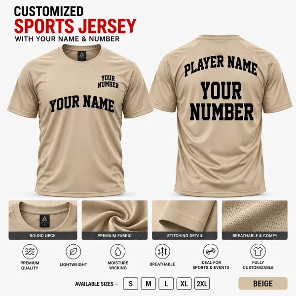 Beige_Lightweight_Sports_Jersey_for_Unisex