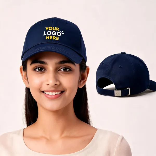 Navy_Polyester_Adjustable_Printed_Baseball_Cap_For_Unisex_-_Pack_of_2