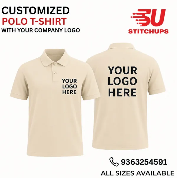 Beige_Polo_T-Shirt_for_Men