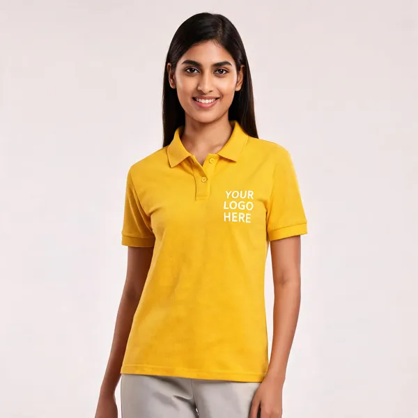 Yellow_Polyester_Regular_Fit_Polo_T-Shirt_For_Unisex