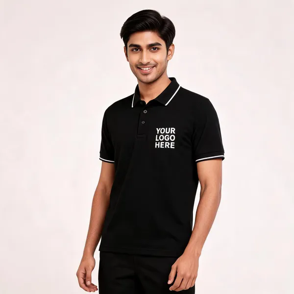 Black_Polyester_Regular_Fit_Polo_T-Shirt_For_Unisex