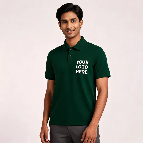 Green_Polyester_Regular_Fit_Polo_T-Shirt_For_Unisex