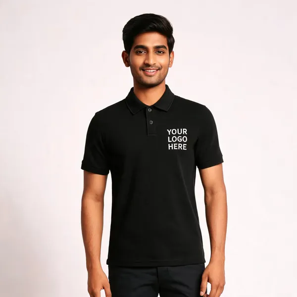 Black_Polyester_Regular_Fit_Polo_T-Shirt_For_Unisex
