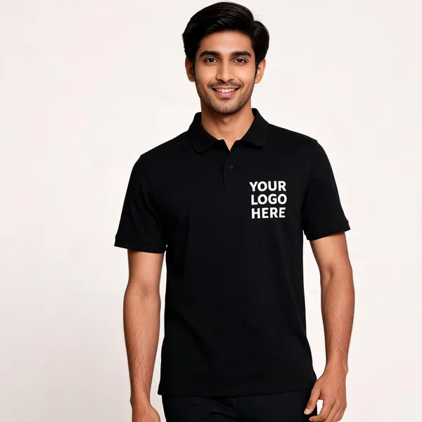 Black_Polyester_Regular_Fit_Polo_T-Shirt_For_Unisex