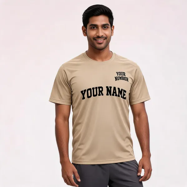 Beige_Polyester_Round_Neck_Sports_Jersey_For_Unisex