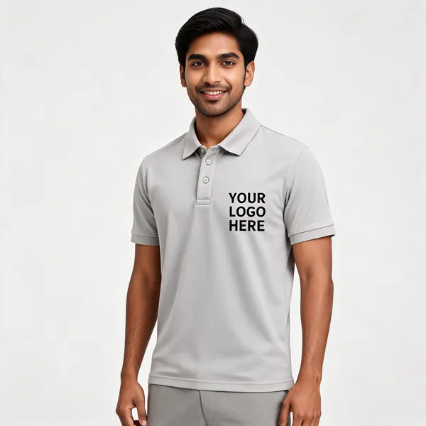 Grey_Polyester_Regular_Fit_Polo_T-Shirt_For_Unisex