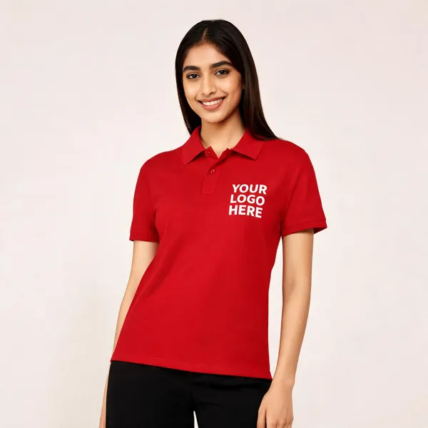 Red_Polyester_Regular_Fit_Polo_T-Shirt_For_Unisex