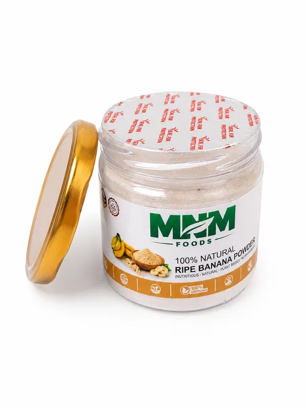 Mnm_Foods_Ripe_Banana_Powder_100%_Pure_Solar_Dried_|_Rich_In_Potassium,_Dietary_Fiber_&_Natural_Energy_|_Supports_Healthy_Digestion_&_Daily_Wellness_|_Zero_Additives_|_Premium_Airtight_Pet_Jar_|_100G