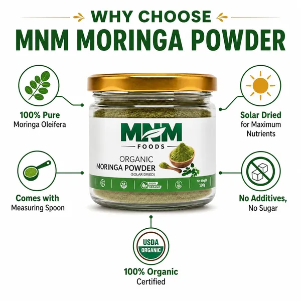 MNM_FOODS_Moringa_Powder_(Sahjan_Powder)_(Moringa_oleifera)_100%_Pure_Solar_Dried_|_Rich_in_Plant_Protein,_Iron,_Calcium_&_Natural_Antioxidants_|_Supports_Daily_Wellness,_Immunity_&_Healthy_Digestion_|_Zero_Additives_|_Premium_Airtight_PET_Jar