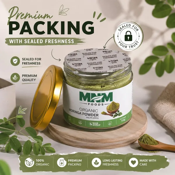 MNM_FOODS_Moringa_Powder_(Sahjan_Powder)_(Moringa_oleifera)_100%_Pure_Solar_Dried_|_Rich_in_Plant_Protein,_Iron,_Calcium_&_Natural_Antioxidants_|_Supports_Daily_Wellness,_Immunity_&_Healthy_Digestion_|_Zero_Additives_|_Premium_Airtight_PET_Jar