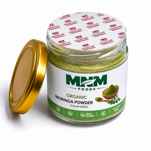 MNM_FOODS_Moringa_Powder_(Sahjan_Powder)_(Moringa_oleifera)_100%_Pure_Solar_Dried_|_Rich_in_Plant_Protein,_Iron,_Calcium_&_Natural_Antioxidants_|_Supports_Daily_Wellness,_Immunity_&_Healthy_Digestion_|_Zero_Additives_|_Premium_Airtight_PET_Jar