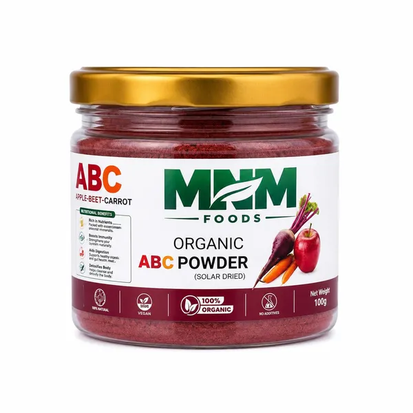 MNM_FOODS_ABC_Powder_100%_Pure_Solar_Dried_Apple_Beetroot_Carrot_Powder_|_Rich_in_Natural_Vitamins,_Fiber_&_Antioxidants_|_Supports_Daily_Wellness,_Immunity_&_Healthy_Digestion_|_Zero_Additives_|_Premium_Airtight_PET_Jar