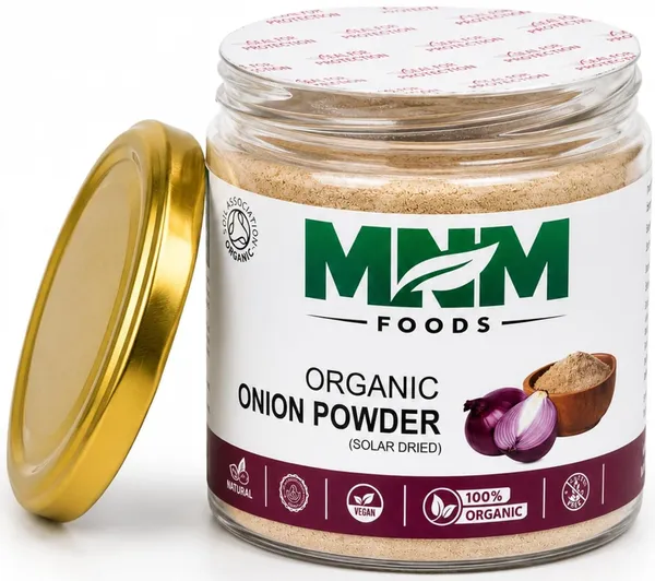 MNM_FOODS_Onion_Powder_(Pyaaz_Powder)_100%_Pure_Solar_Dried_|_Rich_in_Natural_Antioxidants_|_Enhances_Flavor_&_Supports_Daily_Wellness_|_Zero_Additives_|_Premium_Airtight_PET_Jar