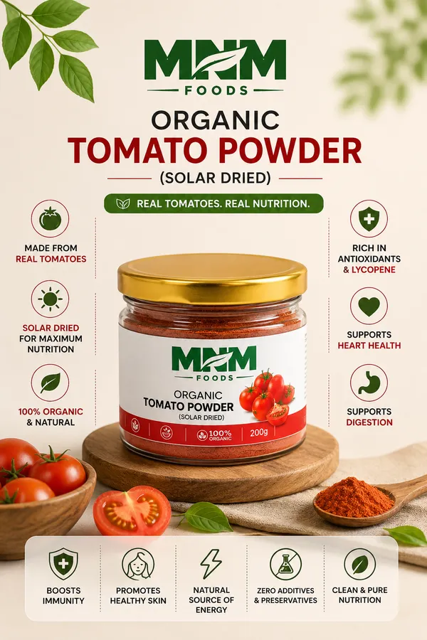 Mnm_Foods_Tomato_Powder_100%_Pure_Solar_Dried_|_Rich_In_Lycopene_&_Natural_Antioxidants_|_Supports_Healthy_Skin_&_Immunity_|_Zero_Additives_|_Premium_Airtight_Pet_Jar_|_100G