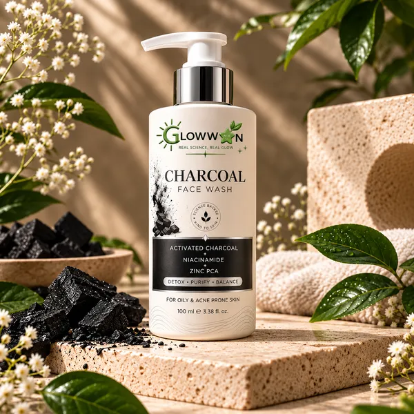 Glowween_Charcoal_Niacinamide_Zinc_Pca_Face_Wash
