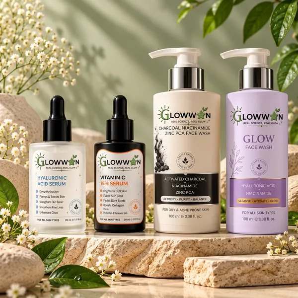 Glowween_Charcoal_Niacinamide_Zinc_Pca_Face_Wash_And_Vitamin_C_Hyaluronic_Acid_Brightening_Skincare_Kit
