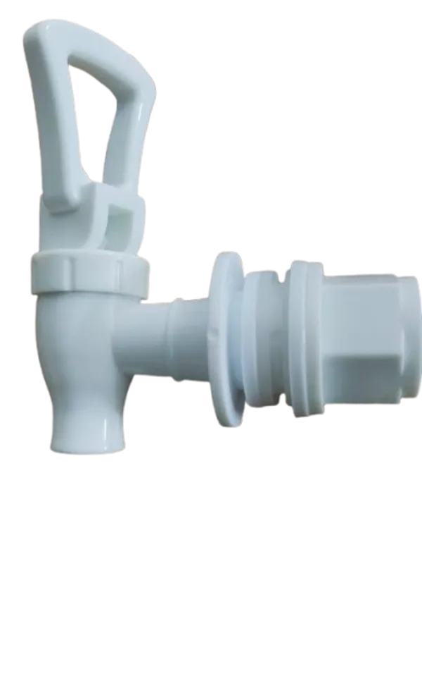 White_Plastic_Water_Dispenser_Tap_Faucet