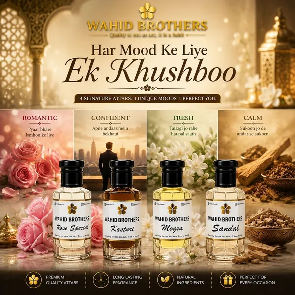 Wahid_Brothers_Gift_Set_4x6ml_Long_Lasting_Attar_Combo_Pack_for_Men_&_Women_Floral_Attar_(Pure_Sandal,_Mogra,_Kasturi,_Rose,_Sandalwood)