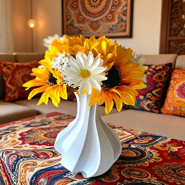 Pla_Pro_And_Minimalist_White_Decorative_Vase