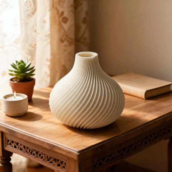 Pla_Pro_And_Modern_White_Decorative_Vase