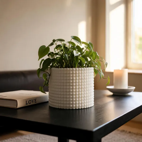 Pla_Pro_And_Modern_White_Planter_&_Vase