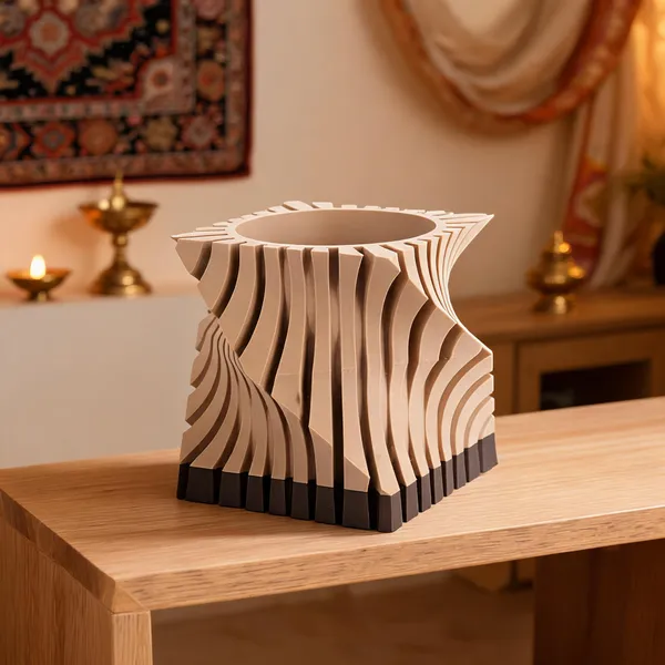 Pla_Pro_And_Natural_Beige_Planter_&_Vase