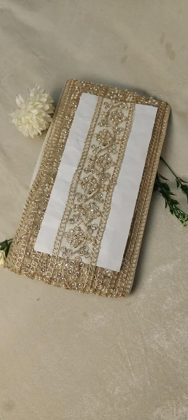 Golden_Lace_&_Thread_Premium_Lehenga_Lace_Border_2_Inch_|_Heavy_Pearl_Stone_Embroidery_Gold_Zari_Lace_Trim_|_Soft_Lightweight_Wedding_Lace_for_Bridal_Lehenga_Dupatta_Saree_Blouse_Gown_Dress_Decoration