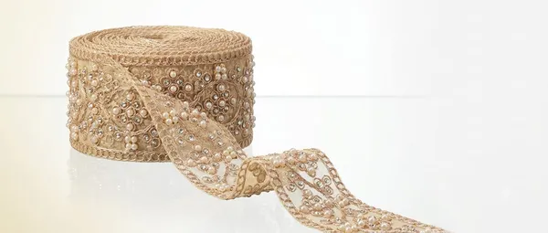 Golden_Lace_&_Thread_Premium_Lehenga_Lace_Border_2_Inch_|_Heavy_Pearl_Stone_Embroidery_Gold_Zari_Lace_Trim_|_Soft_Lightweight_Wedding_Lace_for_Bridal_Lehenga_Dupatta_Saree_Blouse_Gown_Dress_Decoration