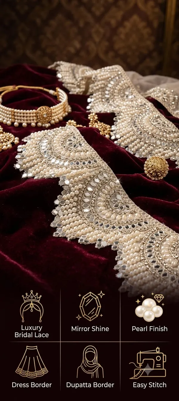 Ultra_Lightweight_Premium_Heavy_Lace_Border_for__Women_|_Fancy_Floral_pulse_mirror_work_Embroidery_One_Side__Lace_Trim_|_Bridal_Saree_Lehenga_Dupatta_Blouse__Dress_Decorative_Border_|__Rich_Gold
