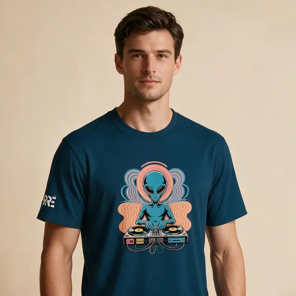 Blue_Cotton_Regular_Fit_Solid_Crew_Neck_T-Shirt_For_Unisex