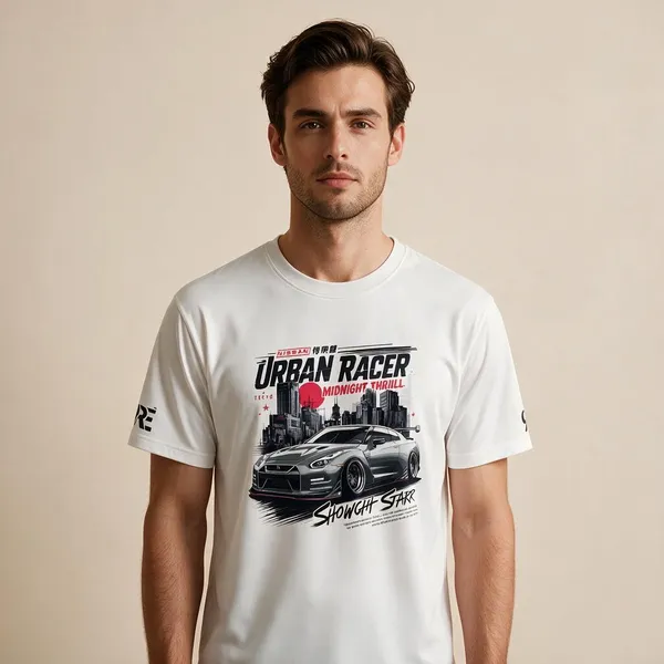White_Cotton_Regular_Fit_Solid_Crew_Neck_T-Shirt_For_Unisex