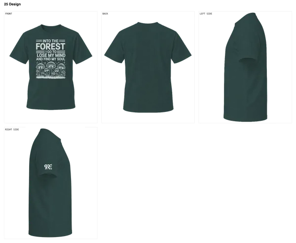 Dark_Green_Cotton_Regular_Fit_Crew_Neck_T-Shirt_For_Unisex