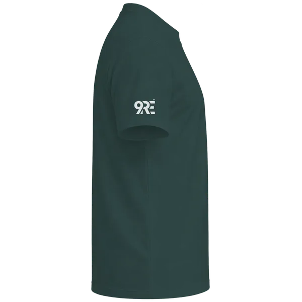 Dark_Green_Cotton_Regular_Fit_Crew_Neck_T-Shirt_For_Unisex