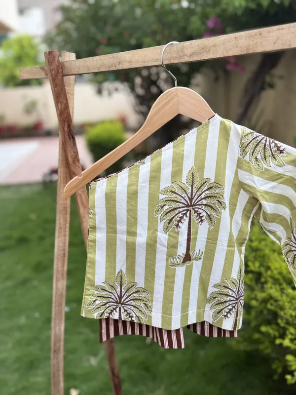 Green_Printed_One_Shoulder_Co_Ord_Set_for_Girls