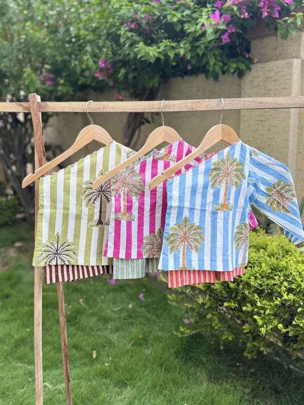 Green_Printed_One_Shoulder_Co_Ord_Set_for_Girls