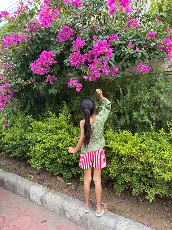 Green_Floral_One_Shoulder_Coord_Set_For_Girls