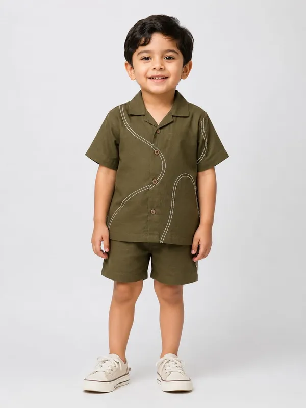 Olive_Green_Casual_Shirt_for_Boys