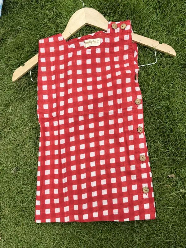 Red_Gingham_A-Line_Dress_for_Girls