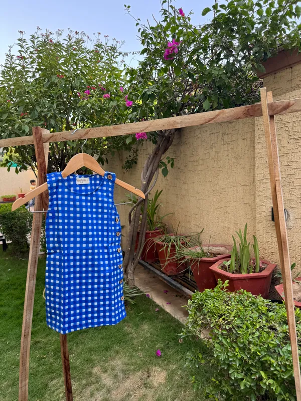 Blue_Gingham_Sleeveless_A-Line_Dress_for_Girls