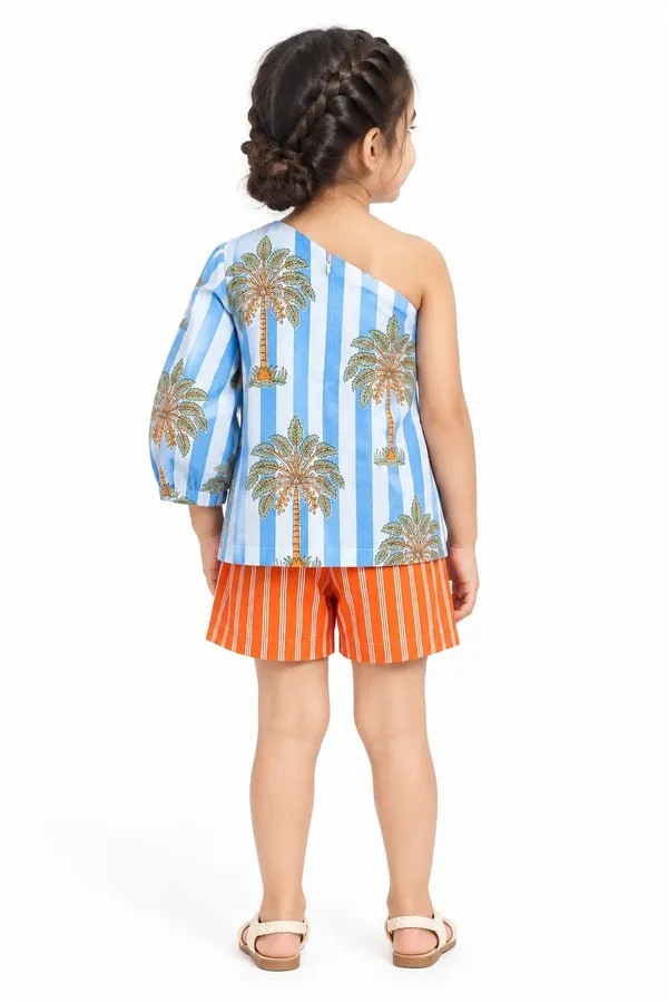 Blue_Printed_One_Shoulder_Co-Ord_Set_for_Girls