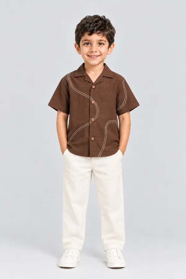Brown_Casual_Shirt_for_Boys