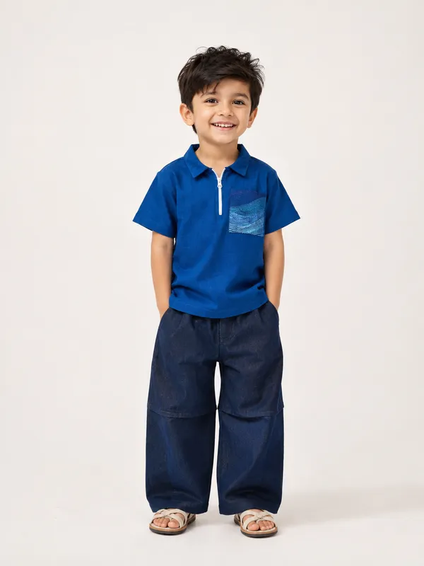 Blue_Short_Sleeve_Polo_Shirt_for_Boys